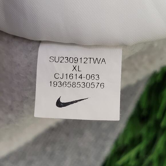 NIKE Williamsburg Sweatshirt XL 27x26 Gray Baggy Oversized - Picture 9 of 16